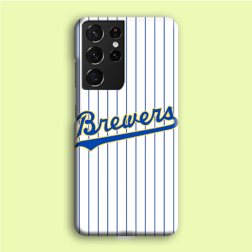 Baseball Milwaukee Brewers MLB 002 Samsung Galaxy S21 Ultra Case