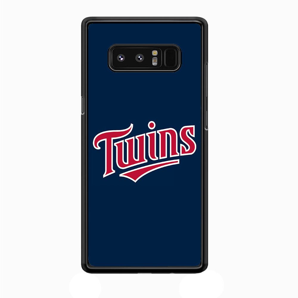 Baseball Minnesota Twins MLB 001 Samsung Galaxy Note 8 Case-Plastic / Full Wrap (3D Case)-Xtracase