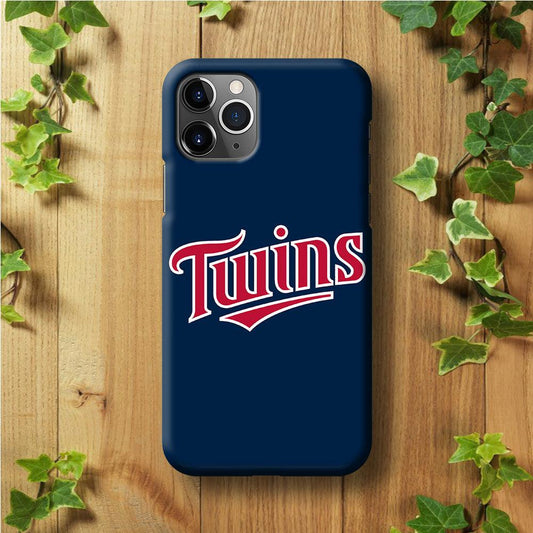 Baseball Minnesota Twins MLB 001 iPhone 11 Pro Case-Plastic / Full Wrap (3D Case)-Xtracase