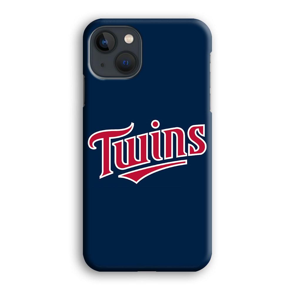 Baseball Minnesota Twins MLB 001 iPhone 13 Case-Plastic / Full Wrap (3D Case)-Xtracase