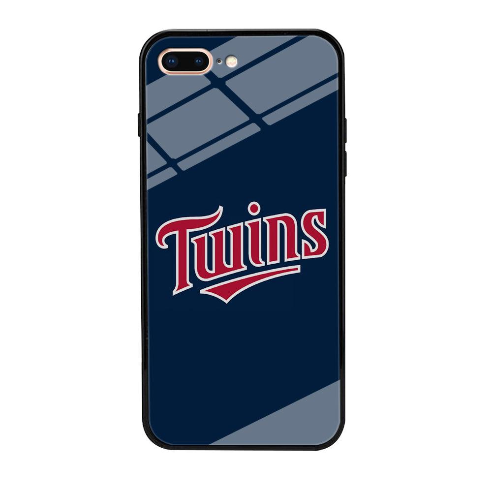 Baseball Minnesota Twins MLB 001 iPhone 7 Plus Case-Tempered Glass Case-Xtracase