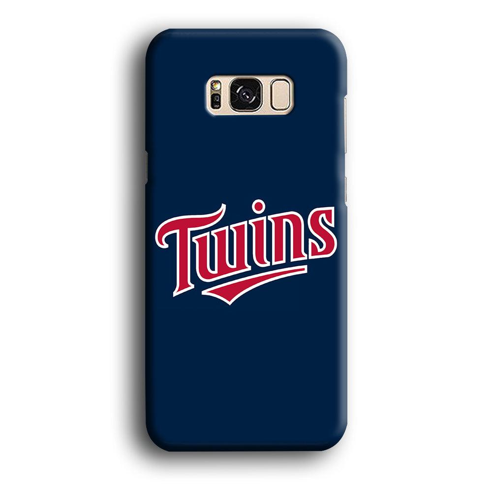 Baseball Minnesota Twins MLB 001 Samsung Galaxy S8 Case-Plastic / Full Wrap (3D Case)-Xtracase