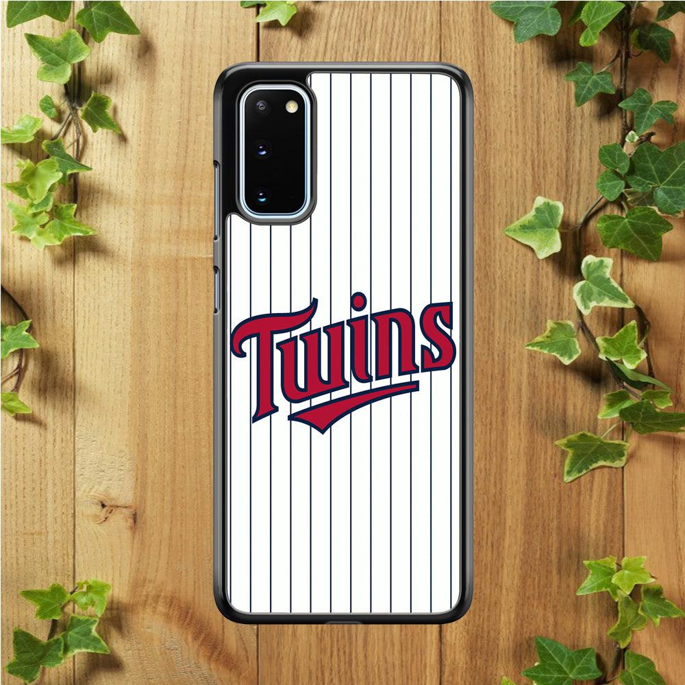 Baseball Minnesota Twins MLB 002 Samsung Galaxy S20 Case-Plastic / Full Wrap (3D Case)-Xtracase