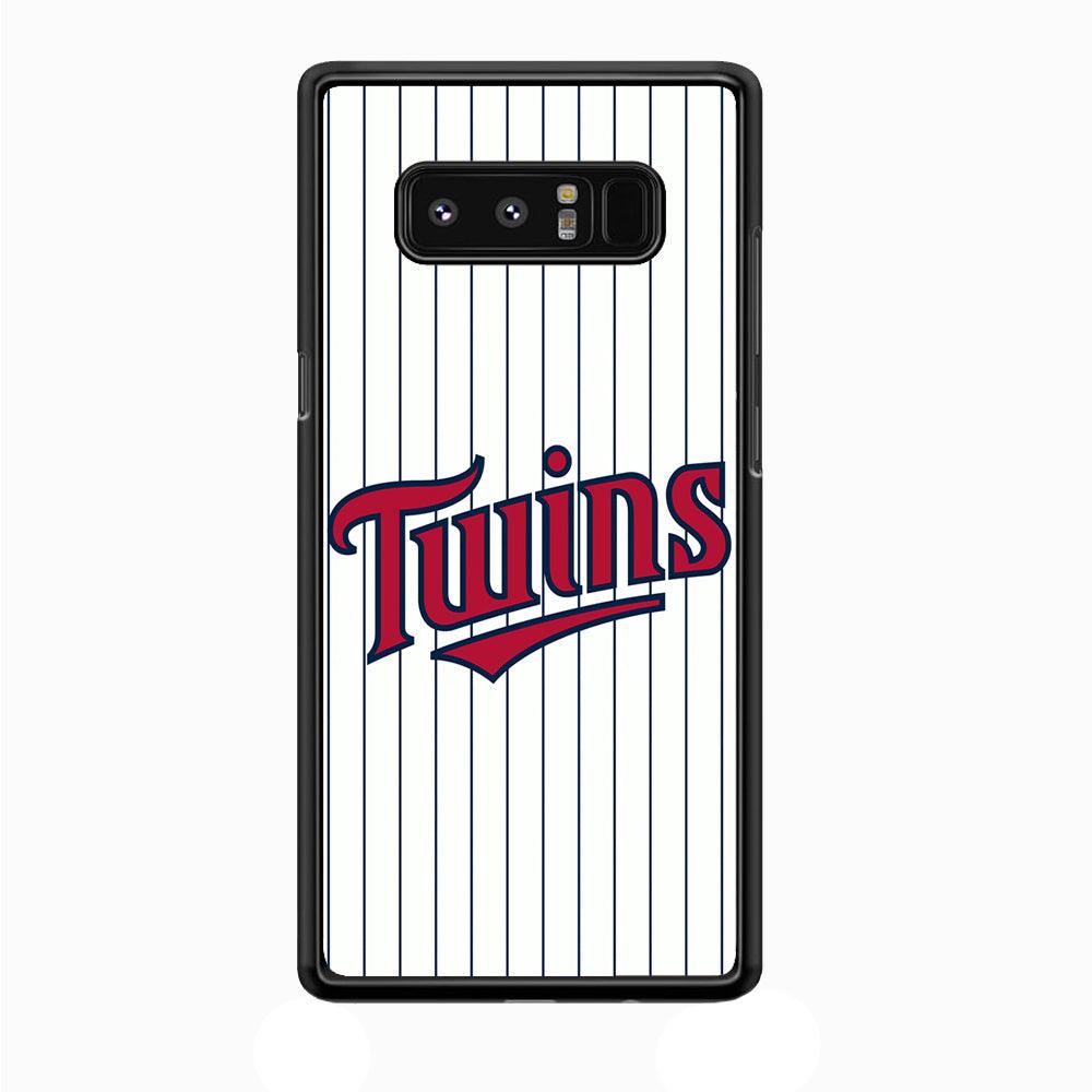 Baseball Minnesota Twins MLB 002 Samsung Galaxy Note 8 Case-Plastic / Full Wrap (3D Case)-Xtracase