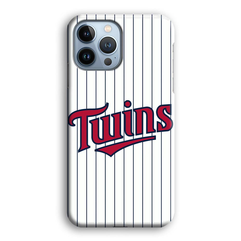 Baseball Minnesota Twins MLB 002 iPhone 13 Pro Case-Plastic / Full Wrap (3D Case)-Xtracase