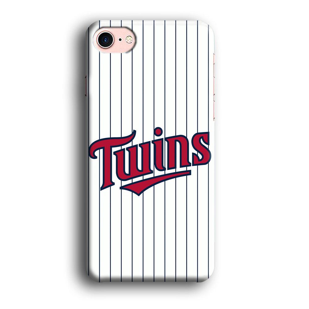 Baseball Minnesota Twins MLB 002 iPhone SE 2020 Case-Plastic / Full Wrap (3D Case)-Xtracase