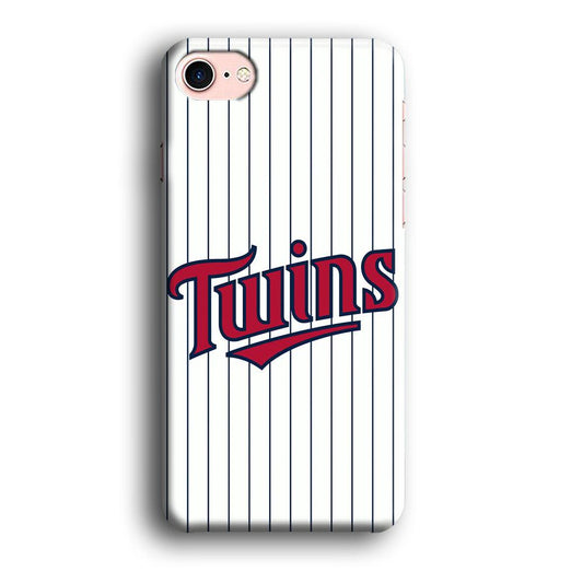 Baseball Minnesota Twins MLB 002 iPhone SE 2020 Case-Plastic / Full Wrap (3D Case)-Xtracase