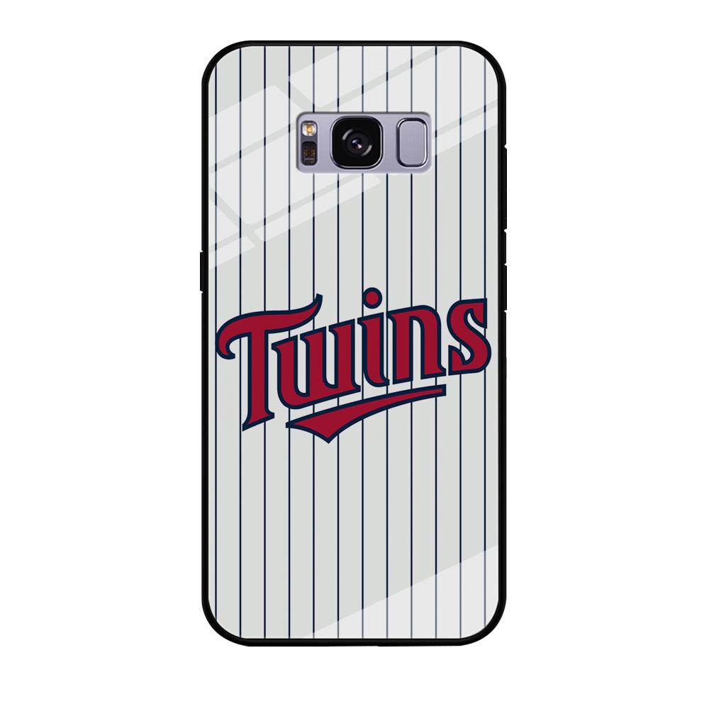 Baseball Minnesota Twins MLB 002 Samsung Galaxy S8 Case-Tempered Glass Case-Xtracase