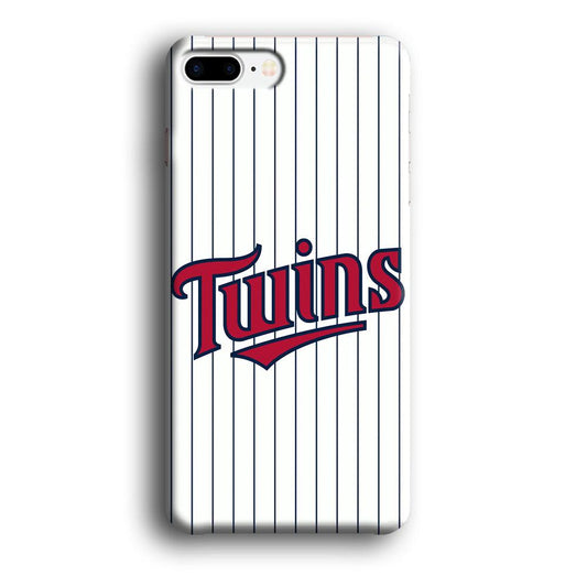 Baseball Minnesota Twins MLB 002 iPhone 8 Plus Case-Plastic / Full Wrap (3D Case)-Xtracase