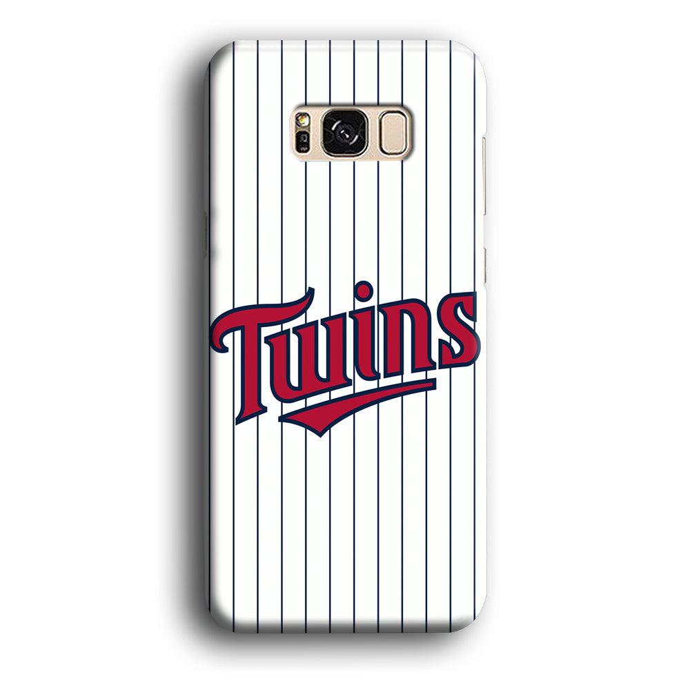 Baseball Minnesota Twins MLB 002 Samsung Galaxy S8 Case-Plastic / Full Wrap (3D Case)-Xtracase