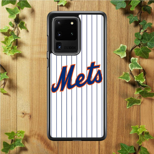 Baseball Minnesota Twins MLB 002 Samsung Galaxy S20 Ultra Case-Rubber / White (2D Case)-Xtracase