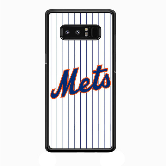 Baseball New York Mets MLB 001 Samsung Galaxy Note 8 Case-Plastic / Full Wrap (3D Case)-Xtracase