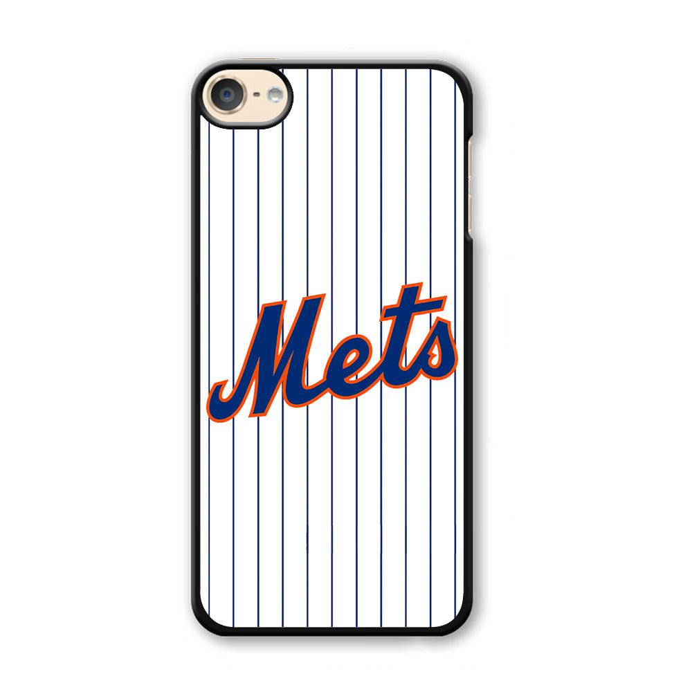 Baseball New York Mets MLB 001 iPod Touch 6 Case-Plastic / Full Wrap (3D Case)-Xtracase