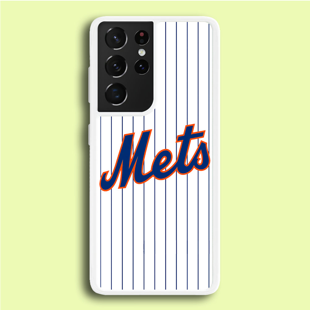 Baseball New York Mets MLB 001 Samsung Galaxy S21 Ultra Case