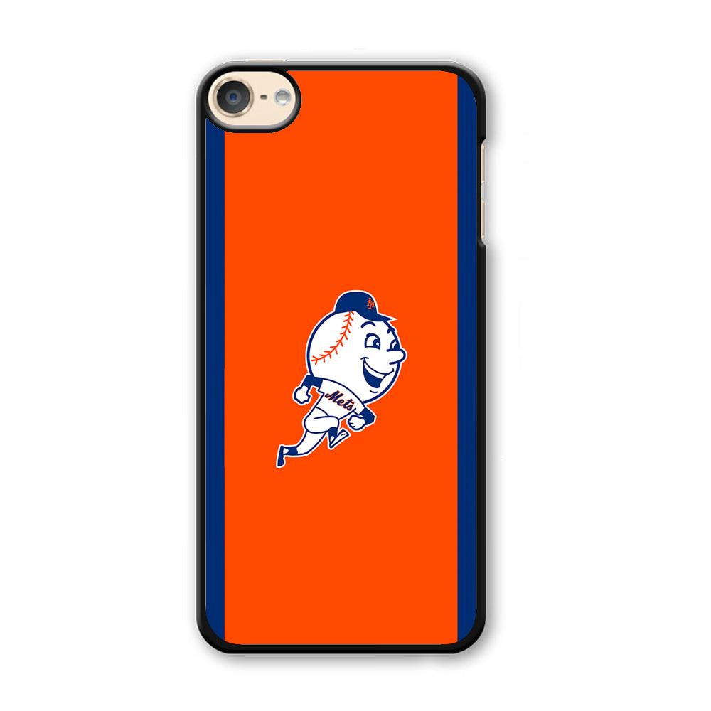 Baseball New York Mets MLB 002 iPod Touch 6 Case-Plastic / Full Wrap (3D Case)-Xtracase