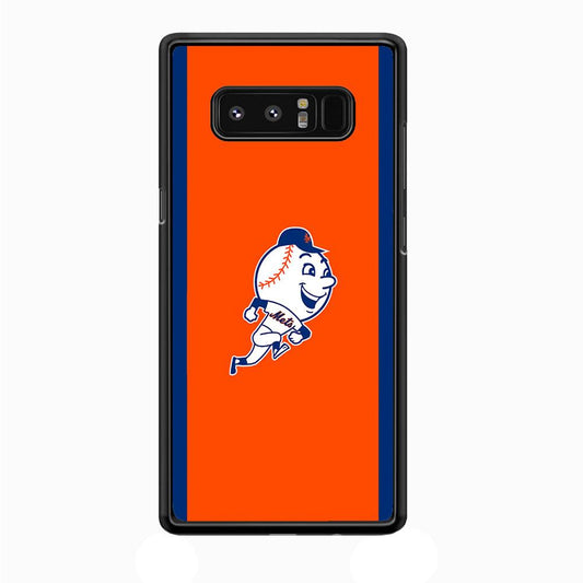 Baseball New York Mets MLB 002 Samsung Galaxy Note 8 Case-Plastic / Full Wrap (3D Case)-Xtracase