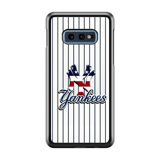 Baseball New York Yankees MLB 001 Samsung Galaxy S10E Case-Plastic / Full Wrap (3D Case)-Xtracase