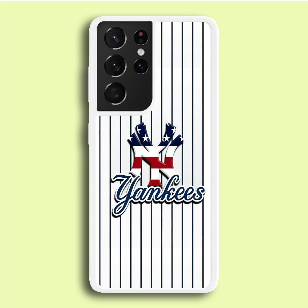 Baseball New York Yankees MLB 001 Samsung Galaxy S21 Ultra Case