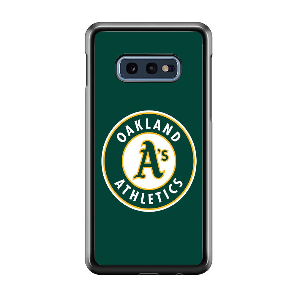 Baseball Oakland Athletics MLB 001 Samsung Galaxy S10E Case-Plastic / Full Wrap (3D Case)-Xtracase