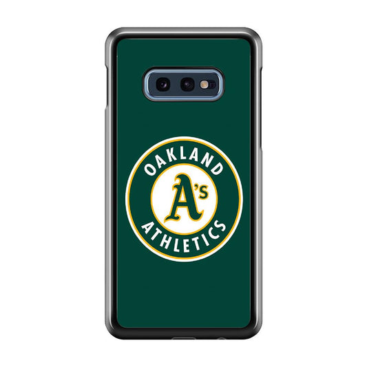 Baseball Oakland Athletics MLB 001 Samsung Galaxy S10E Case-Plastic / Full Wrap (3D Case)-Xtracase
