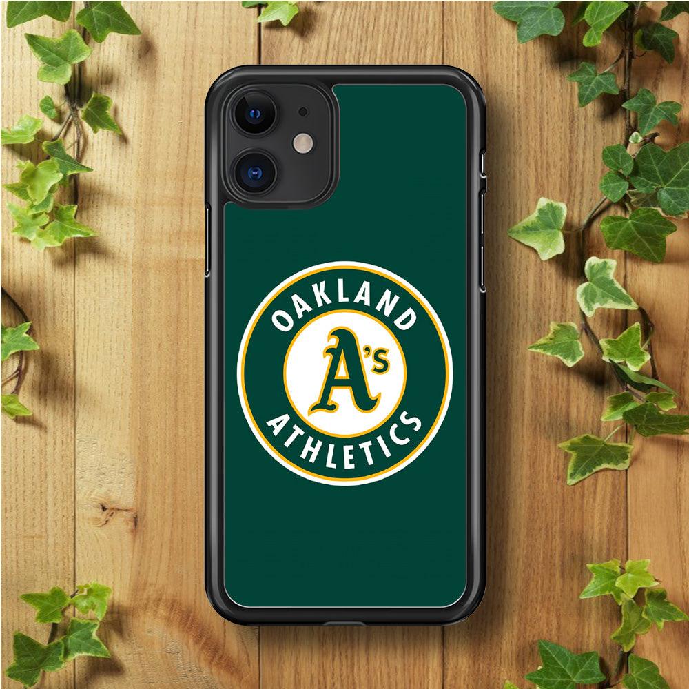 Baseball Oakland Athletics MLB 001 iPhone 11 Case-Plastic / Full Wrap (3D Case)-Xtracase