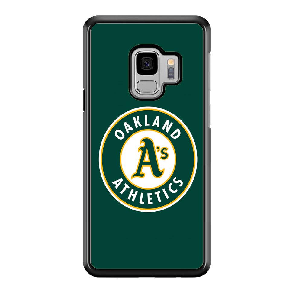 Baseball Oakland Athletics MLB 001 Samsung Galaxy S9 Case-Plastic / Full Wrap (3D Case)-Xtracase