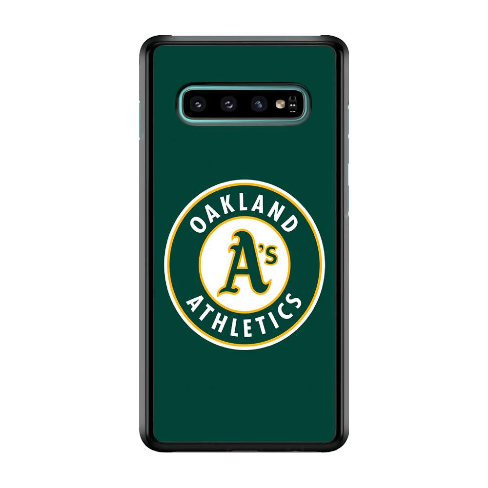 Baseball Oakland Athletics MLB 001 Samsung Galaxy S10 Case-Plastic / Full Wrap (3D Case)-Xtracase