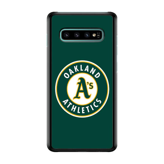 Baseball Oakland Athletics MLB 001 Samsung Galaxy S10 Case-Plastic / Full Wrap (3D Case)-Xtracase