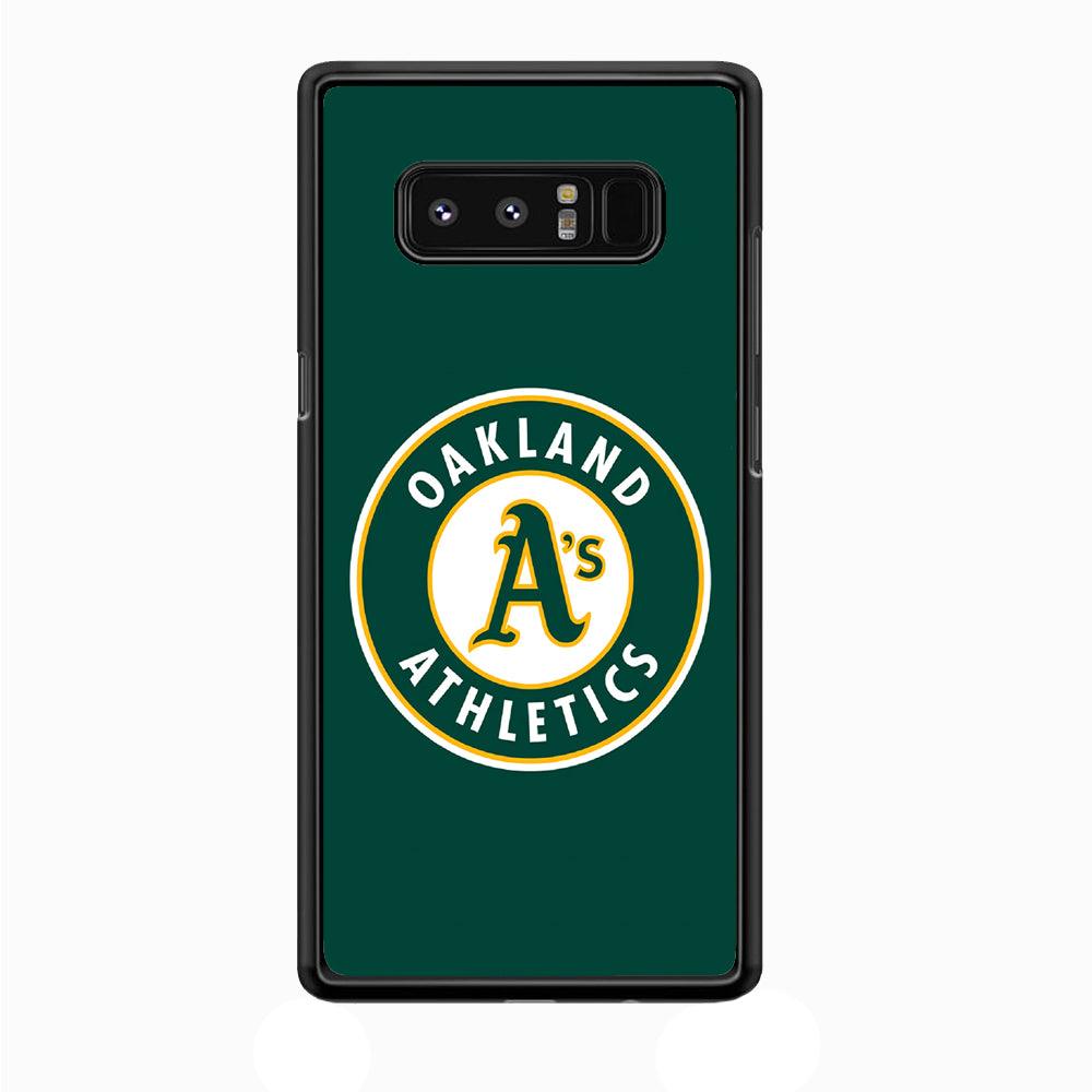 Baseball Oakland Athletics MLB 001 Samsung Galaxy Note 8 Case-Plastic / Full Wrap (3D Case)-Xtracase