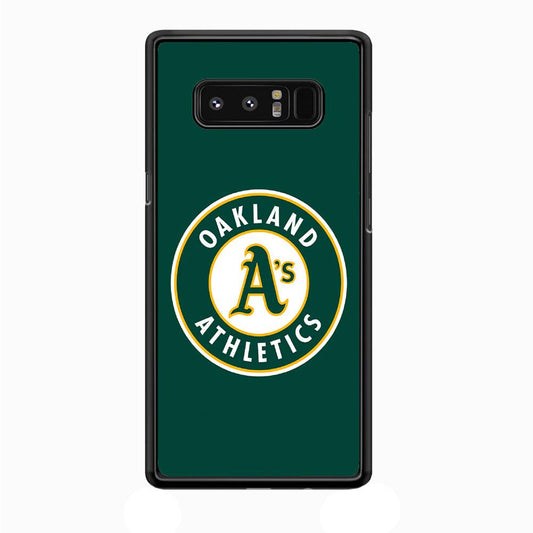 Baseball Oakland Athletics MLB 001 Samsung Galaxy Note 8 Case-Plastic / Full Wrap (3D Case)-Xtracase