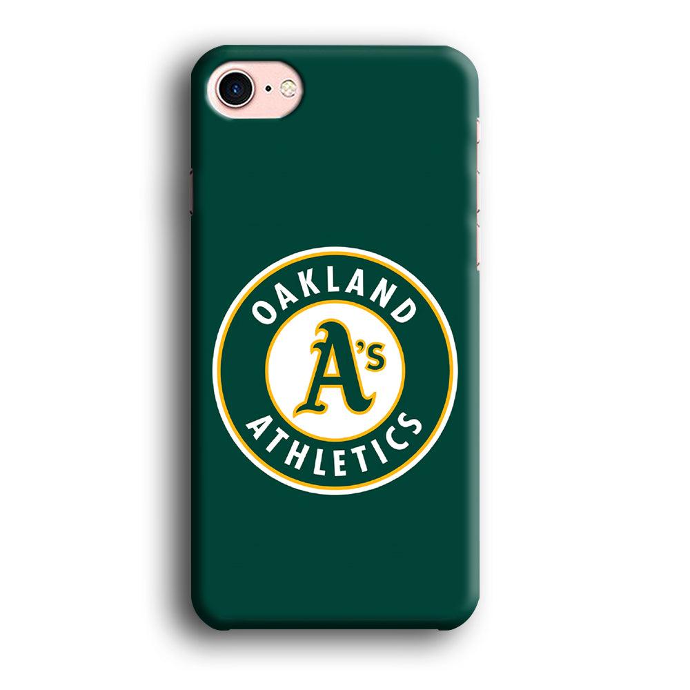 Baseball Oakland Athletics MLB 001 iPhone SE 2020 Case-Plastic / Full Wrap (3D Case)-Xtracase