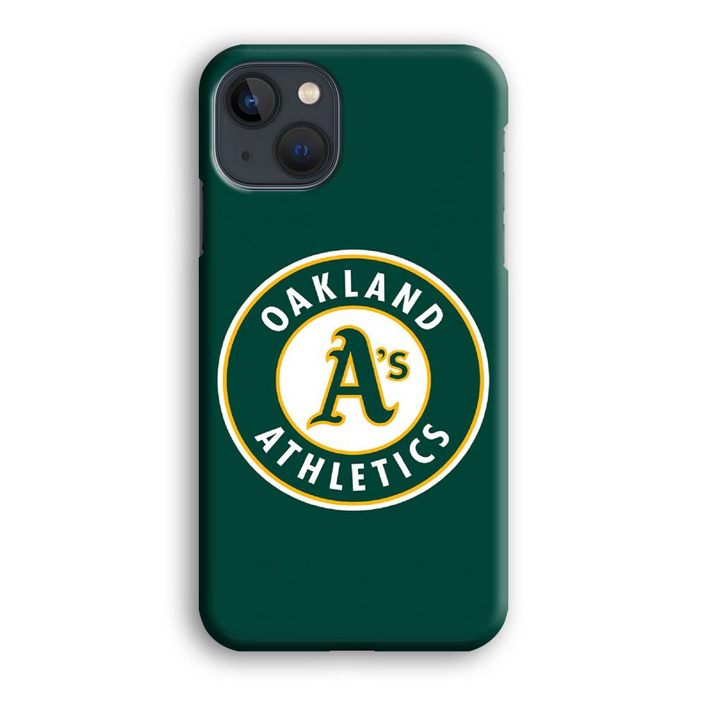 Baseball Oakland Athletics MLB 001 iPhone 13 Mini Case-Plastic / Full Wrap (3D Case)-Xtracase