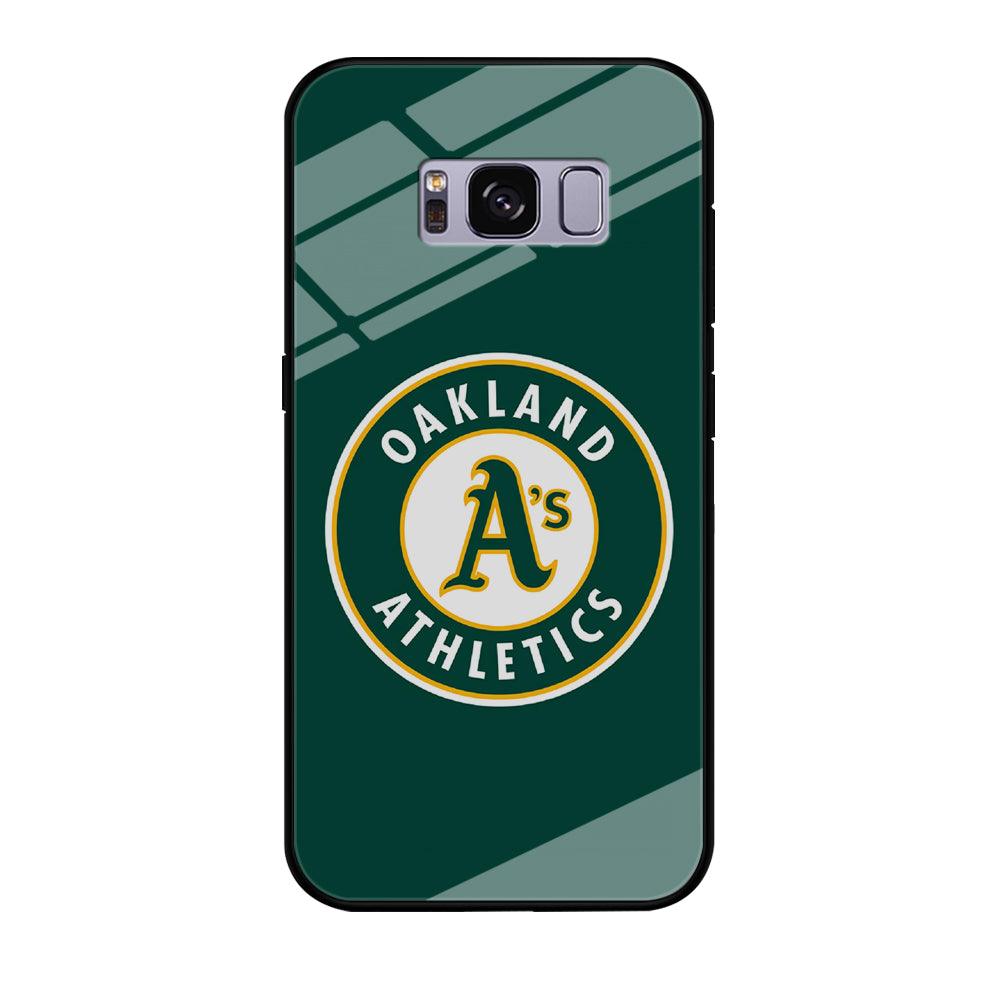 Baseball Oakland Athletics MLB 001 Samsung Galaxy S8 Case-Tempered Glass Case-Xtracase