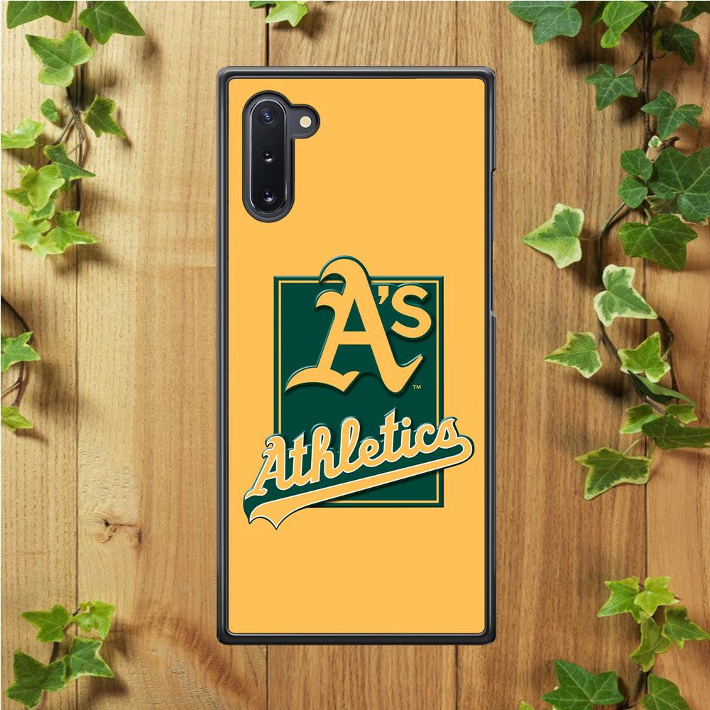 Baseball Oakland Athletics MLB 002 Samsung Galaxy Note 10 Case-Plastic / Full Wrap (3D Case)-Xtracase
