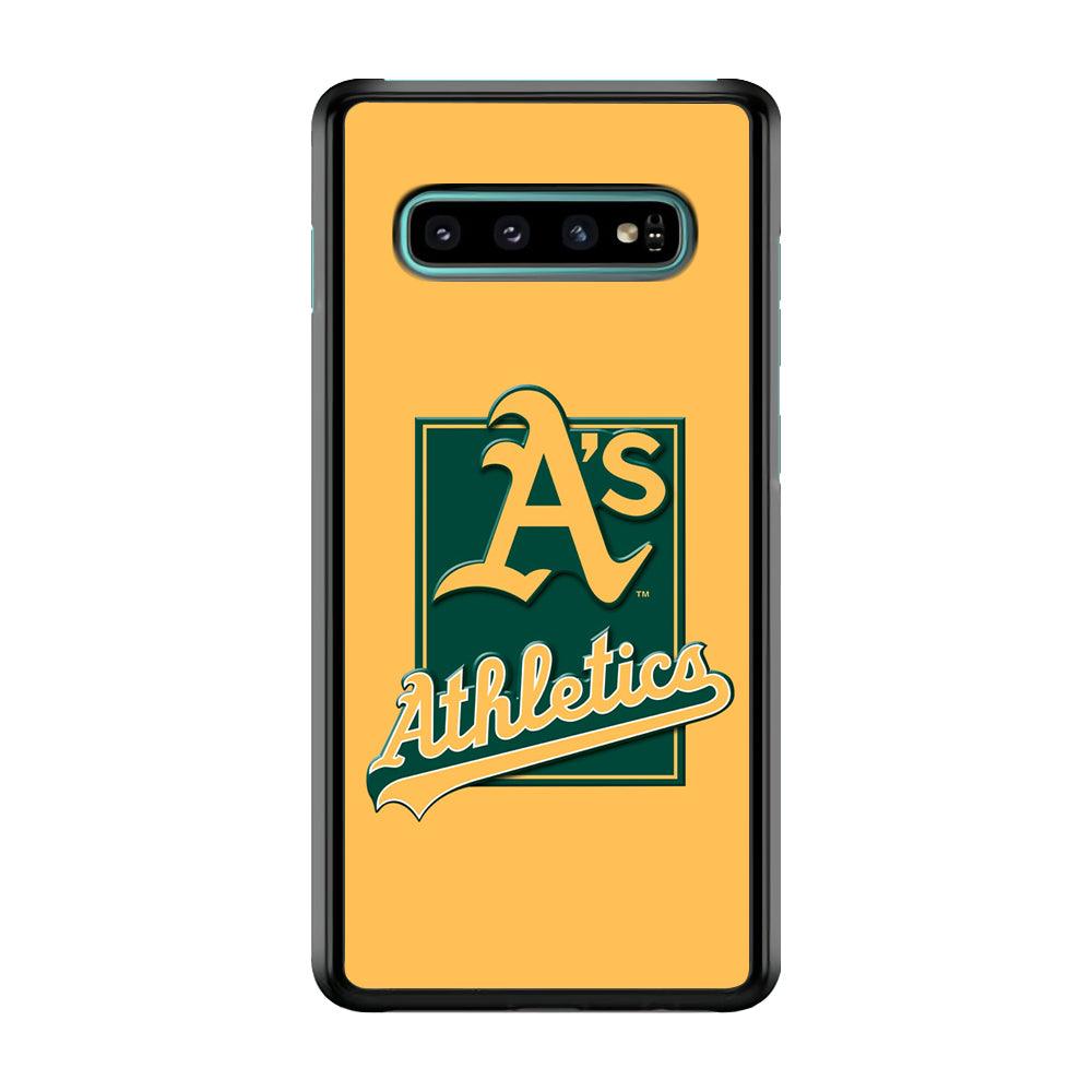 Baseball Oakland Athletics MLB 002 Samsung Galaxy S10 Case-Plastic / Full Wrap (3D Case)-Xtracase
