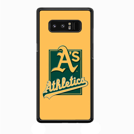 Baseball Oakland Athletics MLB 002 Samsung Galaxy Note 8 Case-Plastic / Full Wrap (3D Case)-Xtracase