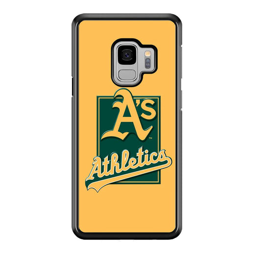 Baseball Oakland Athletics MLB 002 Samsung Galaxy S9 Case-Plastic / Full Wrap (3D Case)-Xtracase