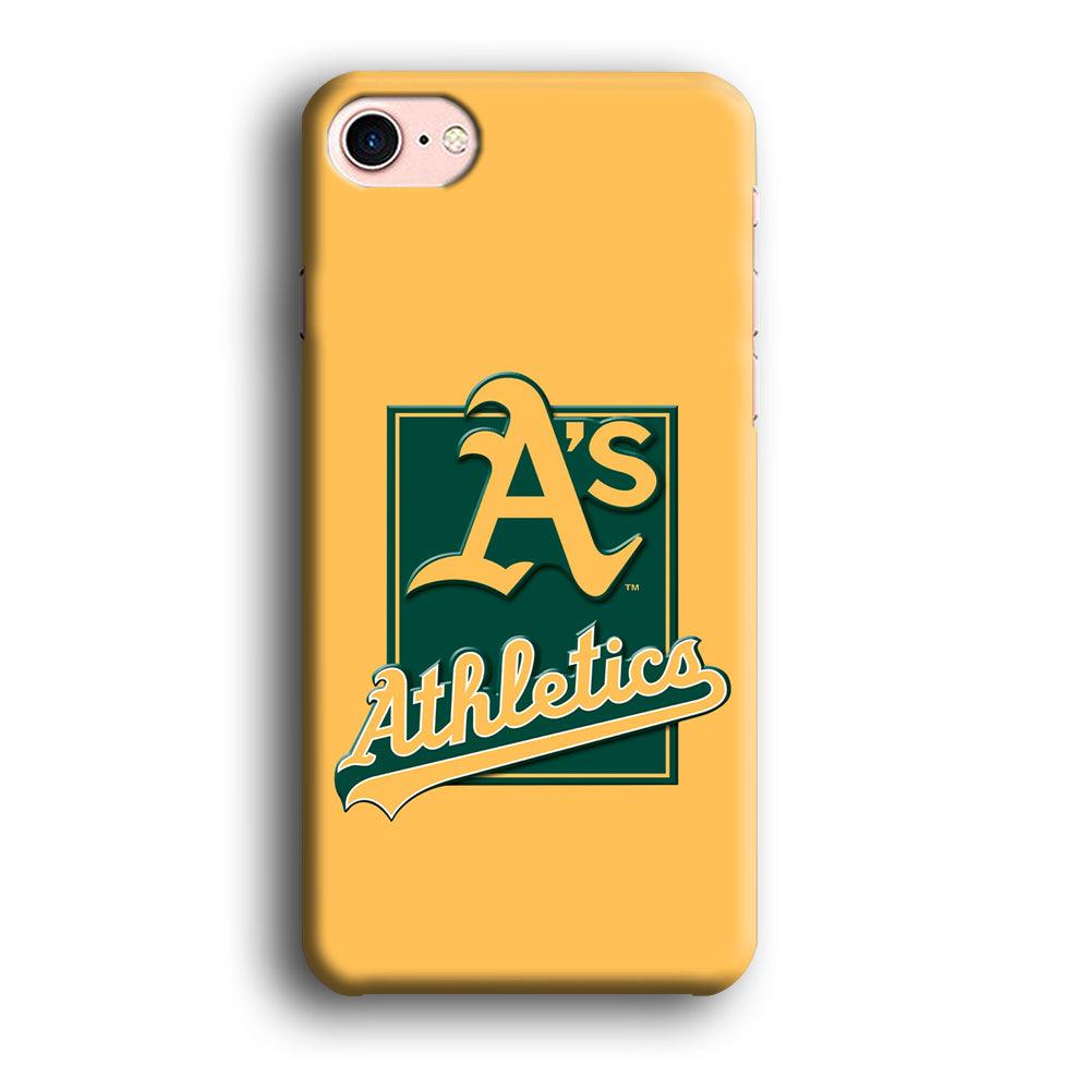 Baseball Oakland Athletics MLB 002 iPhone SE 2020 Case-Plastic / Full Wrap (3D Case)-Xtracase