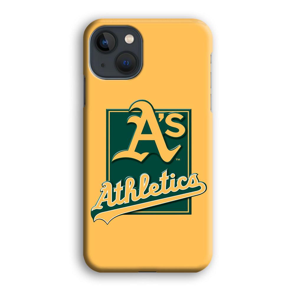 Baseball Oakland Athletics MLB 002 iPhone 13 Mini Case-Plastic / Full Wrap (3D Case)-Xtracase