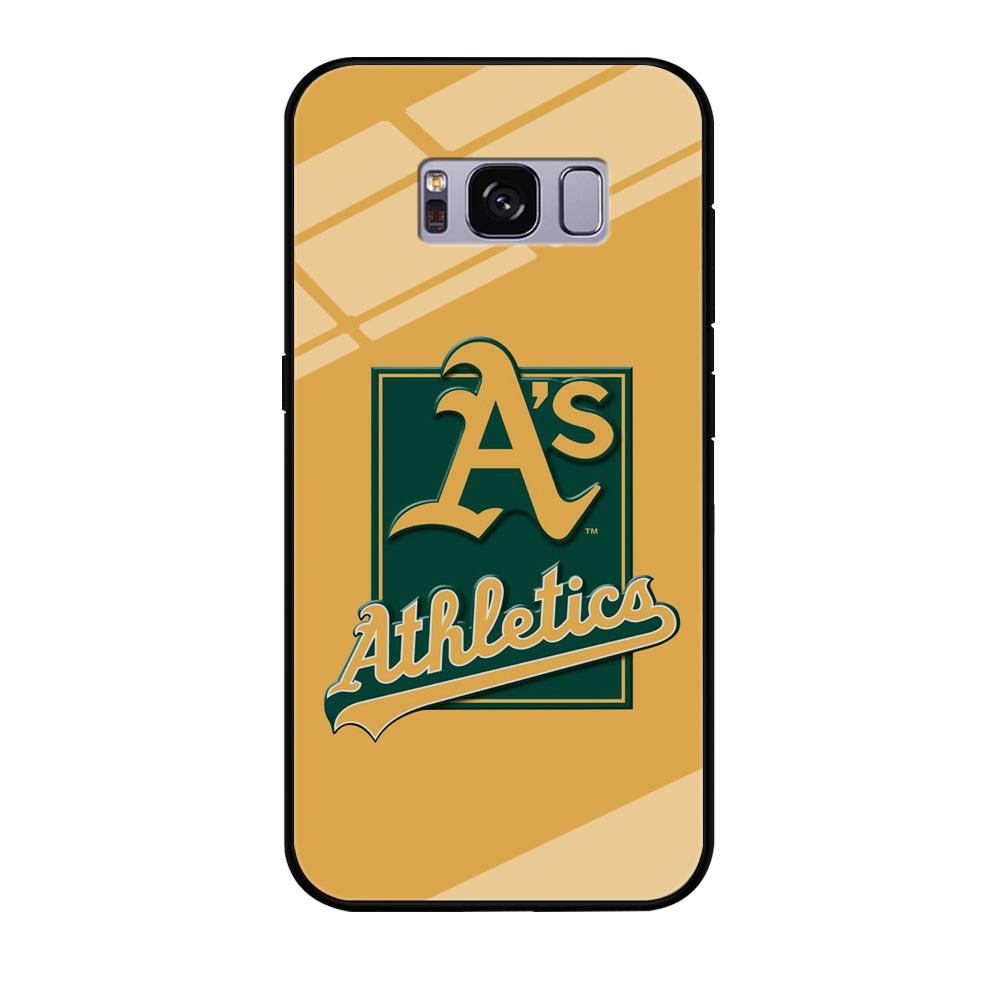 Baseball Oakland Athletics MLB 002 Samsung Galaxy S8 Case-Tempered Glass Case-Xtracase