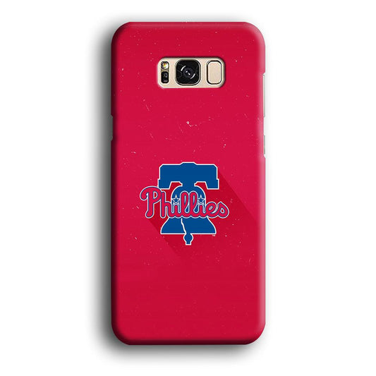 Baseball Philadelphia Phillies MLB 001 Samsung Galaxy S8 Case-Plastic / Full Wrap (3D Case)-Xtracase