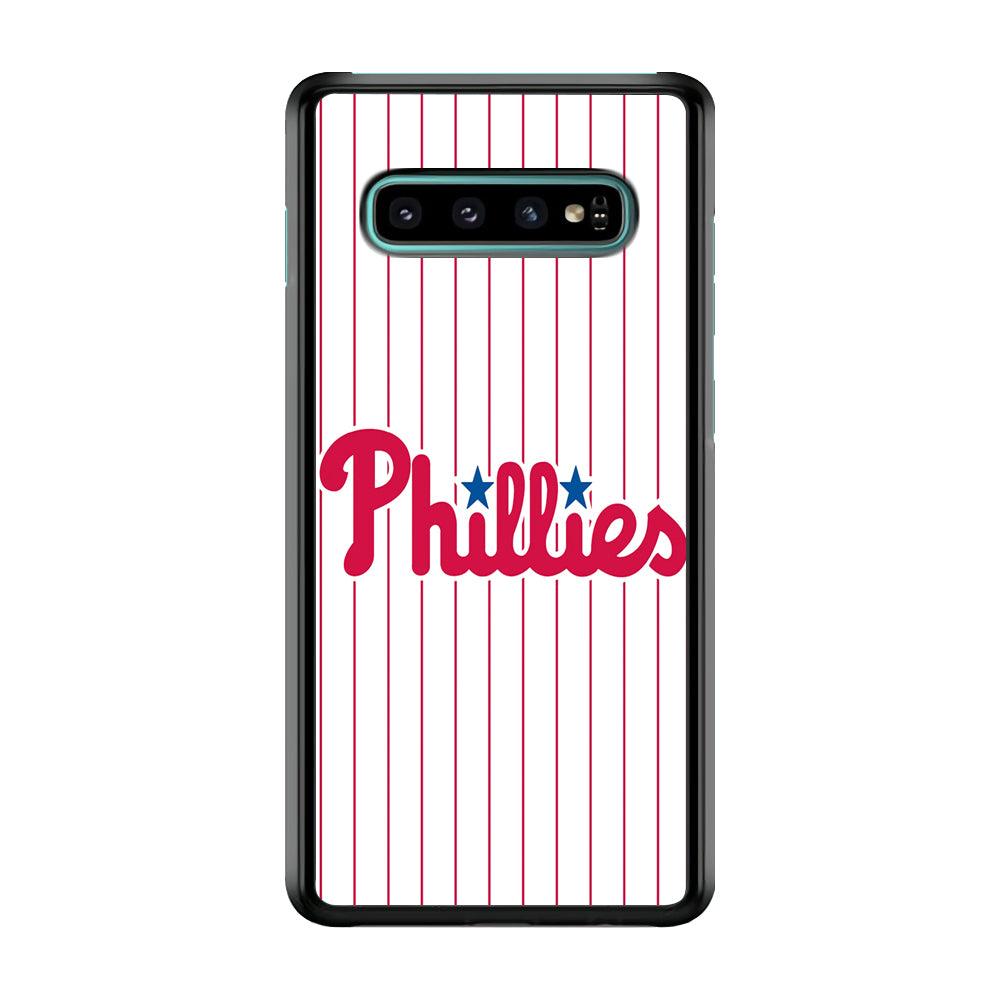 Baseball Philadelphia Phillies MLB 002 Samsung Galaxy S10 Case-Plastic / Full Wrap (3D Case)-Xtracase