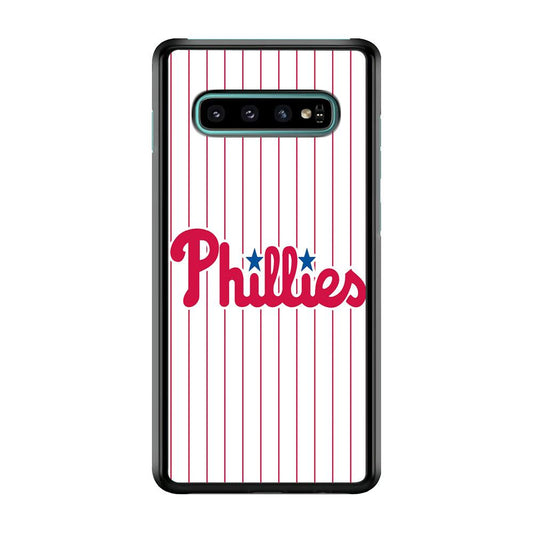 Baseball Philadelphia Phillies MLB 002 Samsung Galaxy S10 Case-Plastic / Full Wrap (3D Case)-Xtracase