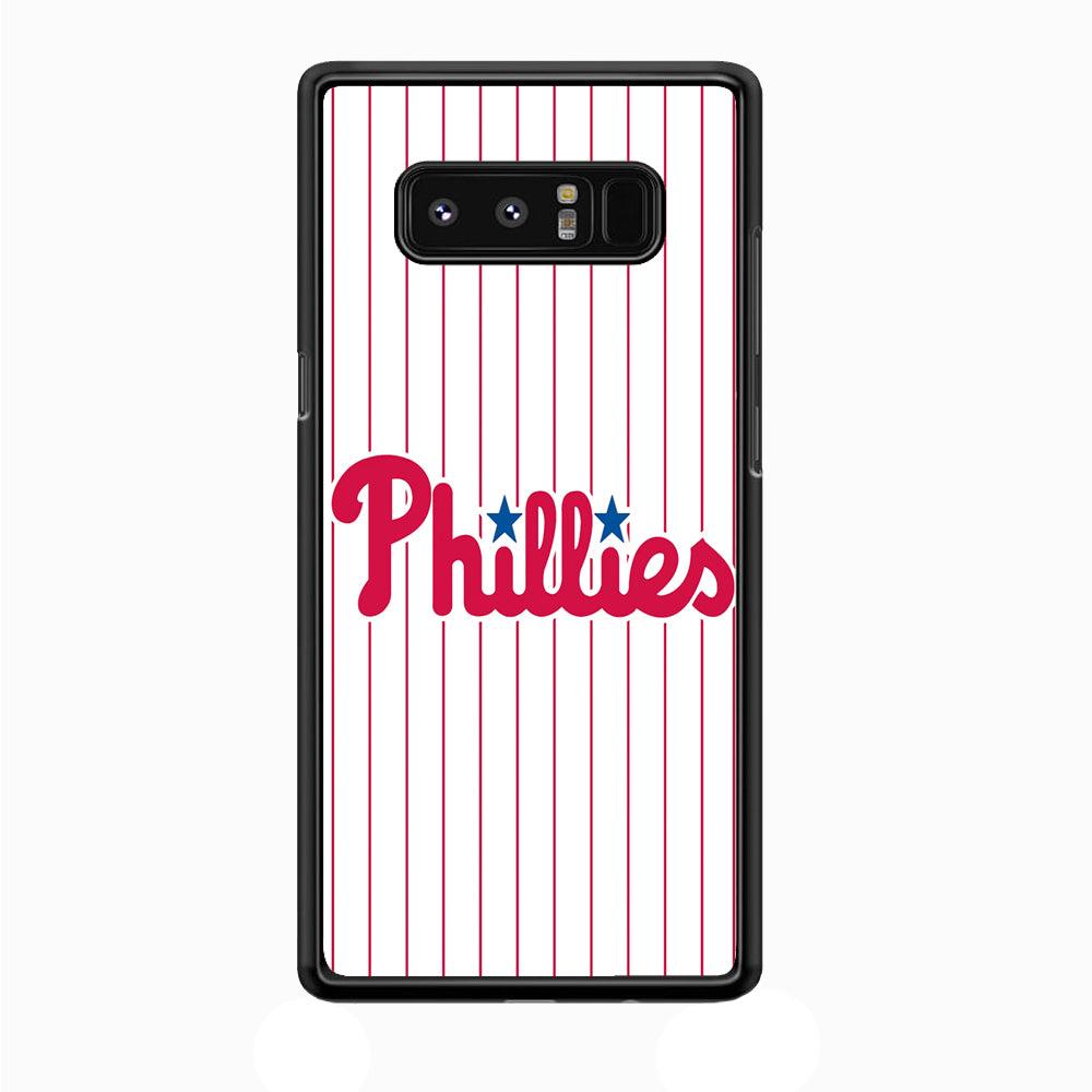 Baseball Philadelphia Phillies MLB 002 Samsung Galaxy Note 8 Case-Plastic / Full Wrap (3D Case)-Xtracase