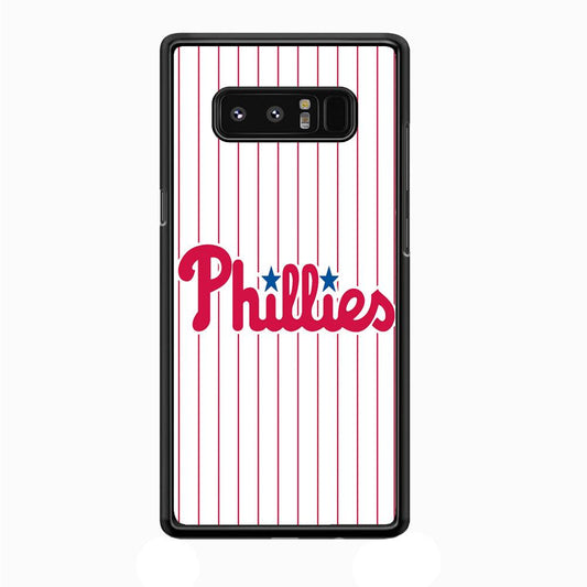 Baseball Philadelphia Phillies MLB 002 Samsung Galaxy Note 8 Case-Plastic / Full Wrap (3D Case)-Xtracase
