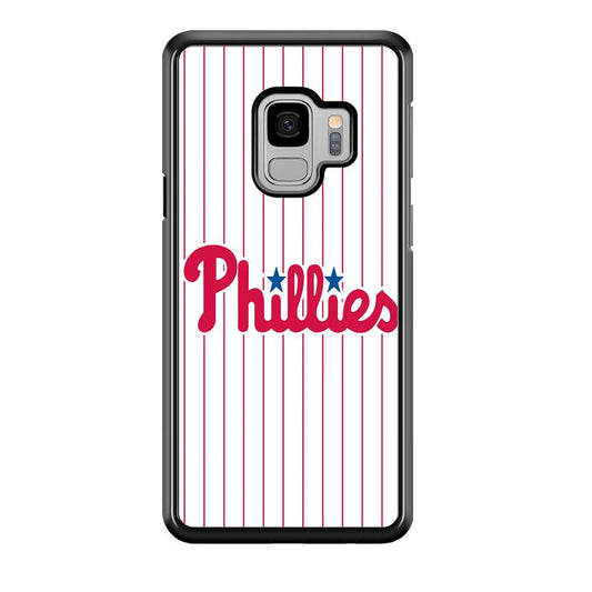 Baseball Philadelphia Phillies MLB 002 Samsung Galaxy S9 Case-Plastic / Full Wrap (3D Case)-Xtracase
