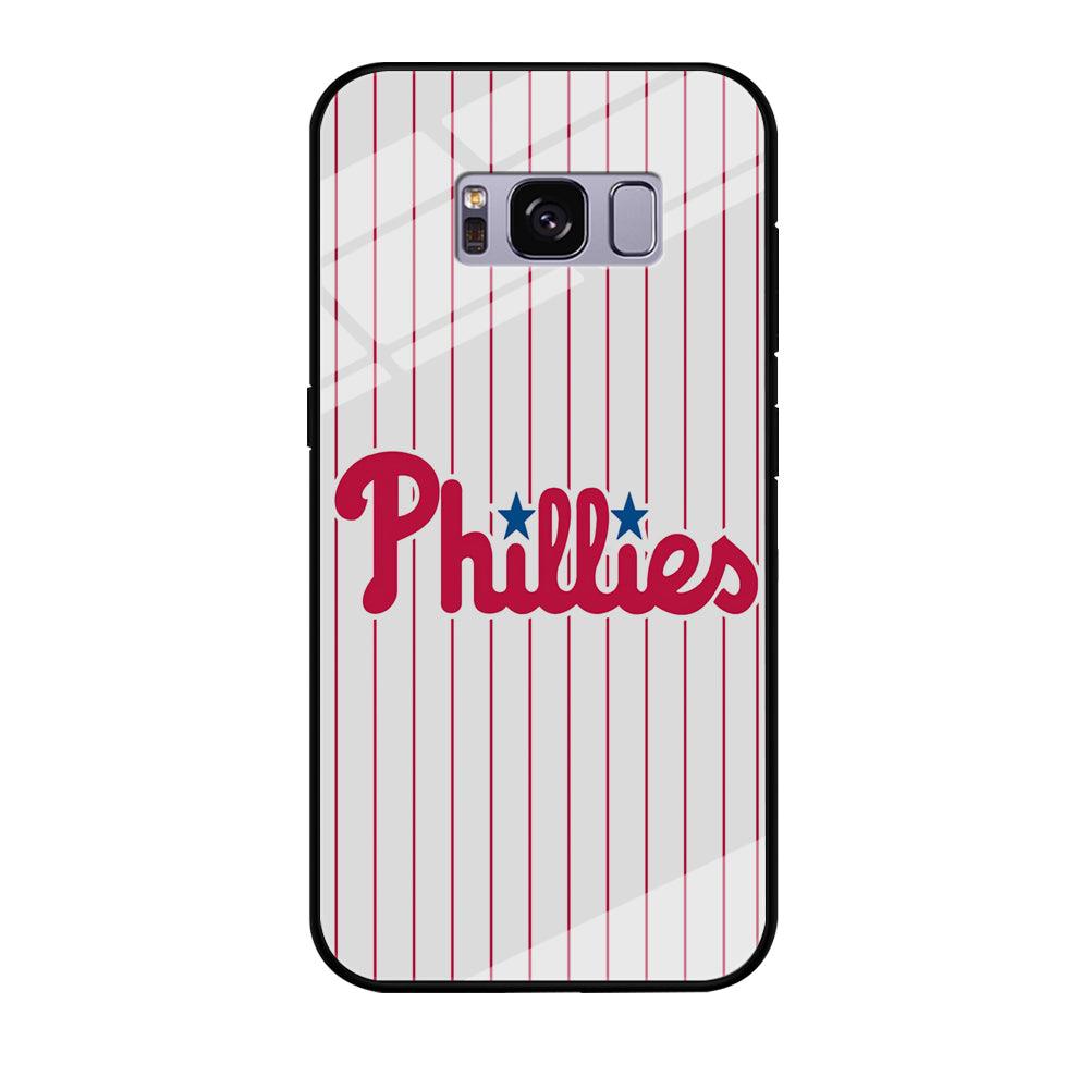 Baseball Philadelphia Phillies MLB 002 Samsung Galaxy S8 Case-Tempered Glass Case-Xtracase