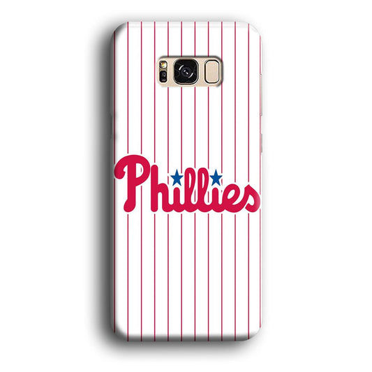 Baseball Philadelphia Phillies MLB 002 Samsung Galaxy S8 Case-Plastic / Full Wrap (3D Case)-Xtracase