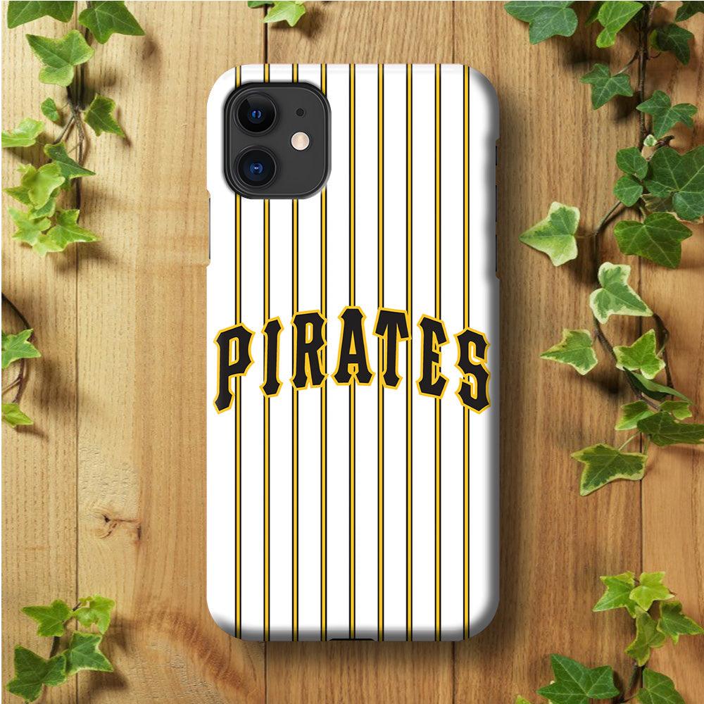 Baseball Pittsburgh Pirates MLB 001 iPhone 11 Case-Plastic / Full Wrap (3D Case)-Xtracase
