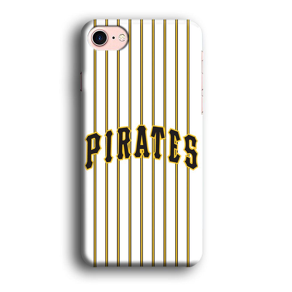 Baseball Pittsburgh Pirates MLB 001 iPhone 7 Case-Plastic / Full Wrap (3D Case)-Xtracase